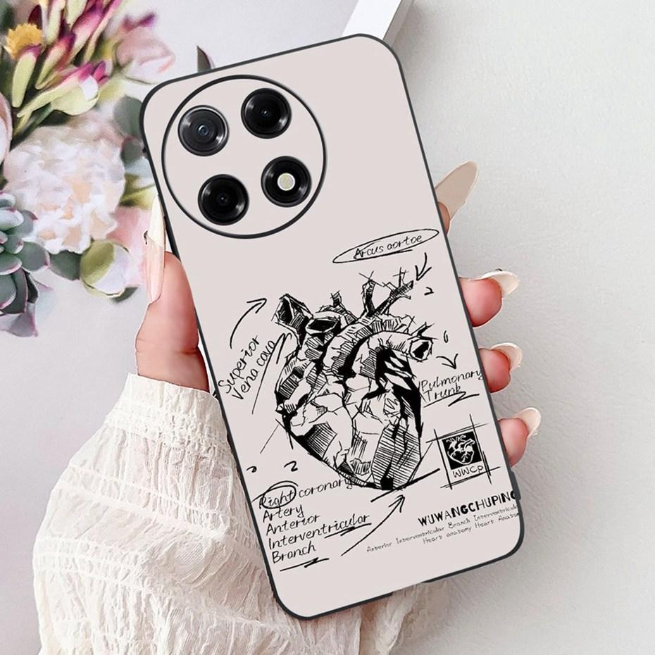 New Design Phone Case For Tecno Camon 30S Pro Camon30S CLA5 CLA6 Black Silicon Soft TPU Back Cover For Camon 30S 30SPro 4G