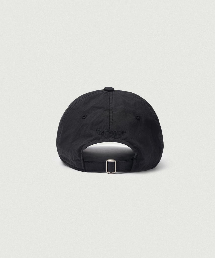 Deobanes Nylon Stitch Logo Ball Cap_Black