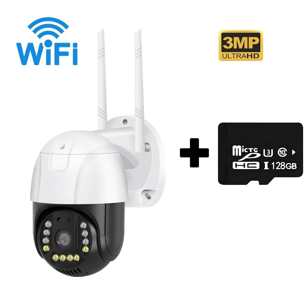 4G/WiFi Network Camera - 5MP HD Lens, Smart Night Vision, Waterproof & Alarm, Security Surveillance Cam