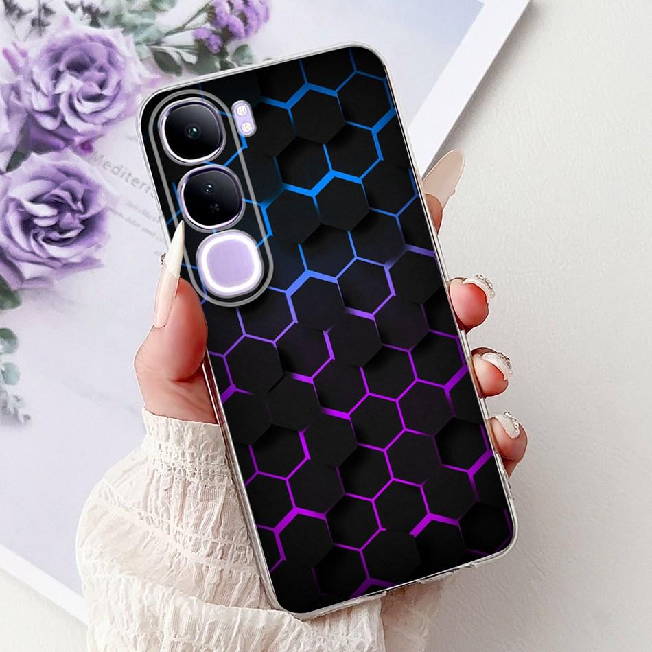 Phone Case For Vivo V40 Lite 4G 5G V40Lite (IDN) V40E V40 Pro V 40 SE New Fashion Cool Design Soft Silicone TPU Slim Cases