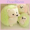 Adorable Plush Hedgehog Doll And Pillow Blanket Two In One Backpack Keychain