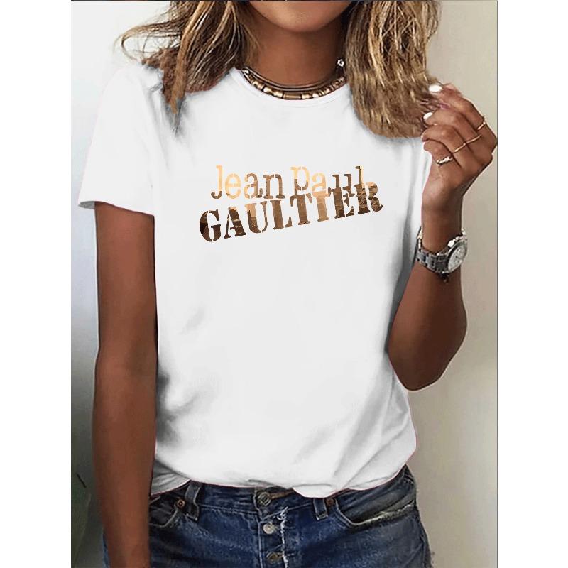 

European sizes Round Neck Blouse, All-Season Casual & Party Wear, Comfortable Polyester/Elastane, Easy-Care Machine Washable Top 4XL білий