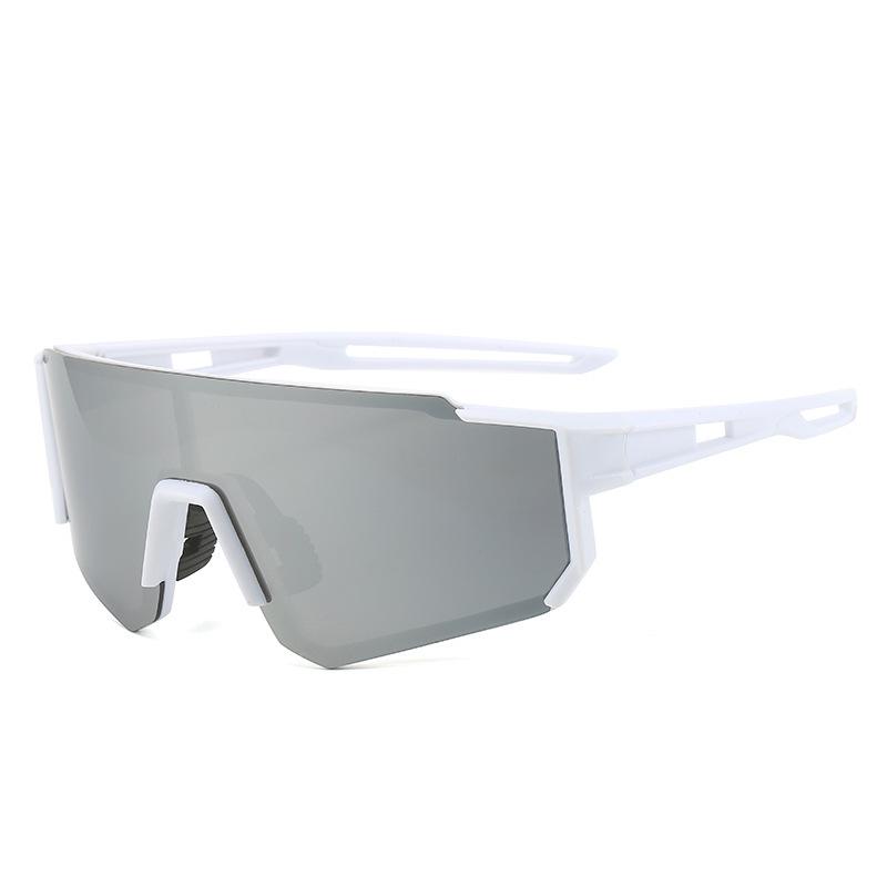 Outdoor Cycling Sunglasses, Integrated Bicycle Goggles, European and American Style Men's Sports Sunglasses.
