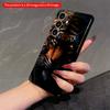 2DFlat Samsung phone case Tiger Eyes Glow in the Dark Applicable to Galaxy S23 S24 S25ULTRA S26 A12 A14 A15 A16 A54 A55