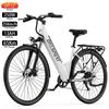 Bicicletă Electrică ONESPORT OT12 Motor 250W Bicicletă Electrică de Oraș Viteză Maximă 25Km/h 36V 13AH Autonomie Maximă 65Km 7 Viteze Sarcină 150Kg