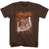 Herren Aerosmith Aerosmith Toys 8-Spur T-Shirt XX-Large Dunkle Schokolade