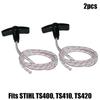 2 adet İpler 3.0mm Sap Geri Tepme İpi Marş Motoru TS400 TS410