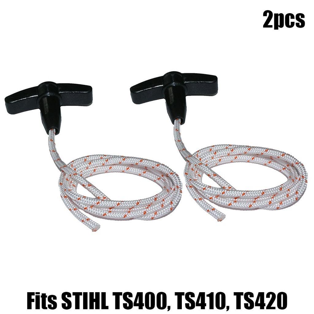 2 adet İpler 3.0mm Sap Geri Tepme İpi Marş Motoru TS400 TS410
