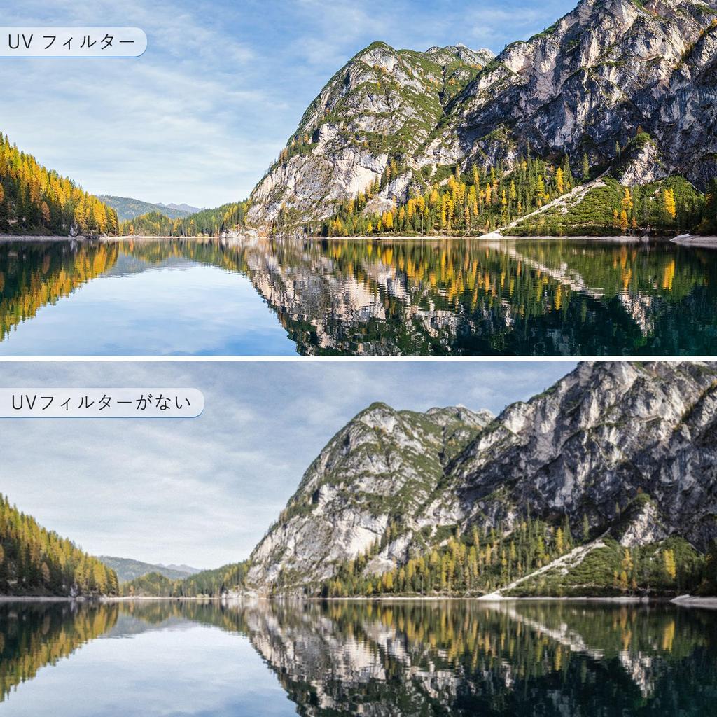 ARTCISE MCUV Lens HD High Durable Optical Aluminum and for Camera Lenses Filter, Protection, Transmittance, 16-Layer Coating, Multi-Layer Coating,