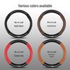Modern Genuine Leather Steering Wheel Cover for Elantra, Santa Fe, Ix25, Yue Dong, Ix35, Yuelan, Tusheng, Reina