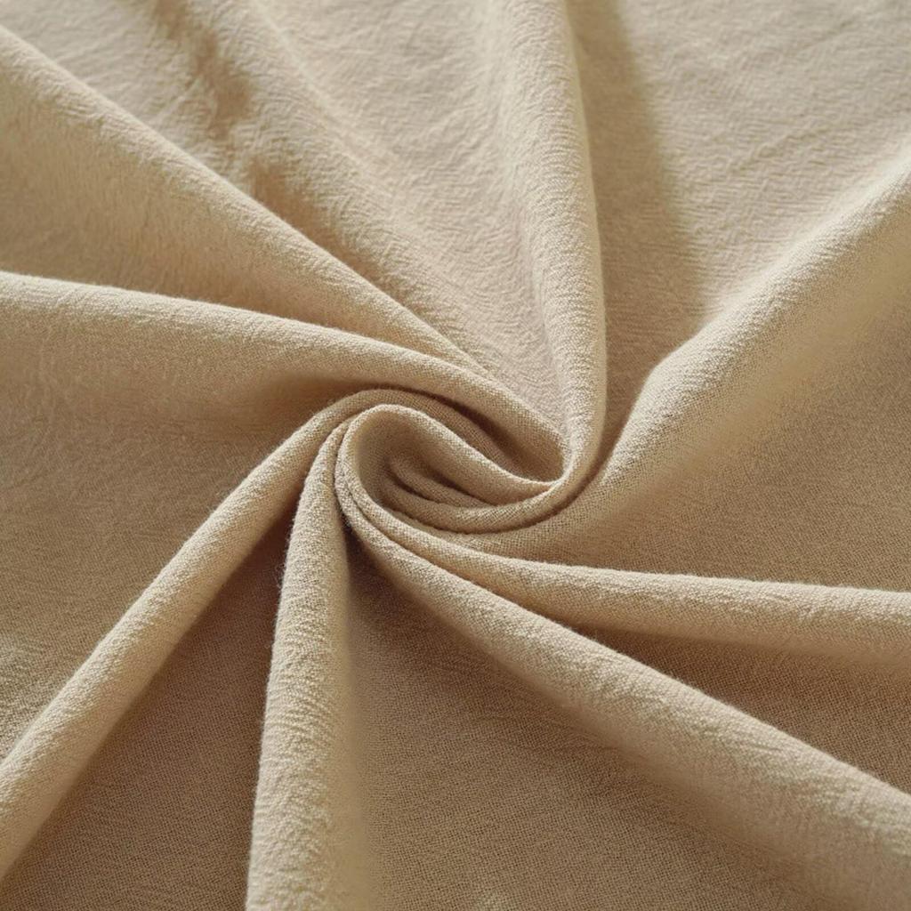 100% Cotton Table Cloth with Decorative Ruffle Edge Luxurious Soft Washable Tablecloth Rectangular for Kitchen Dining Wedding