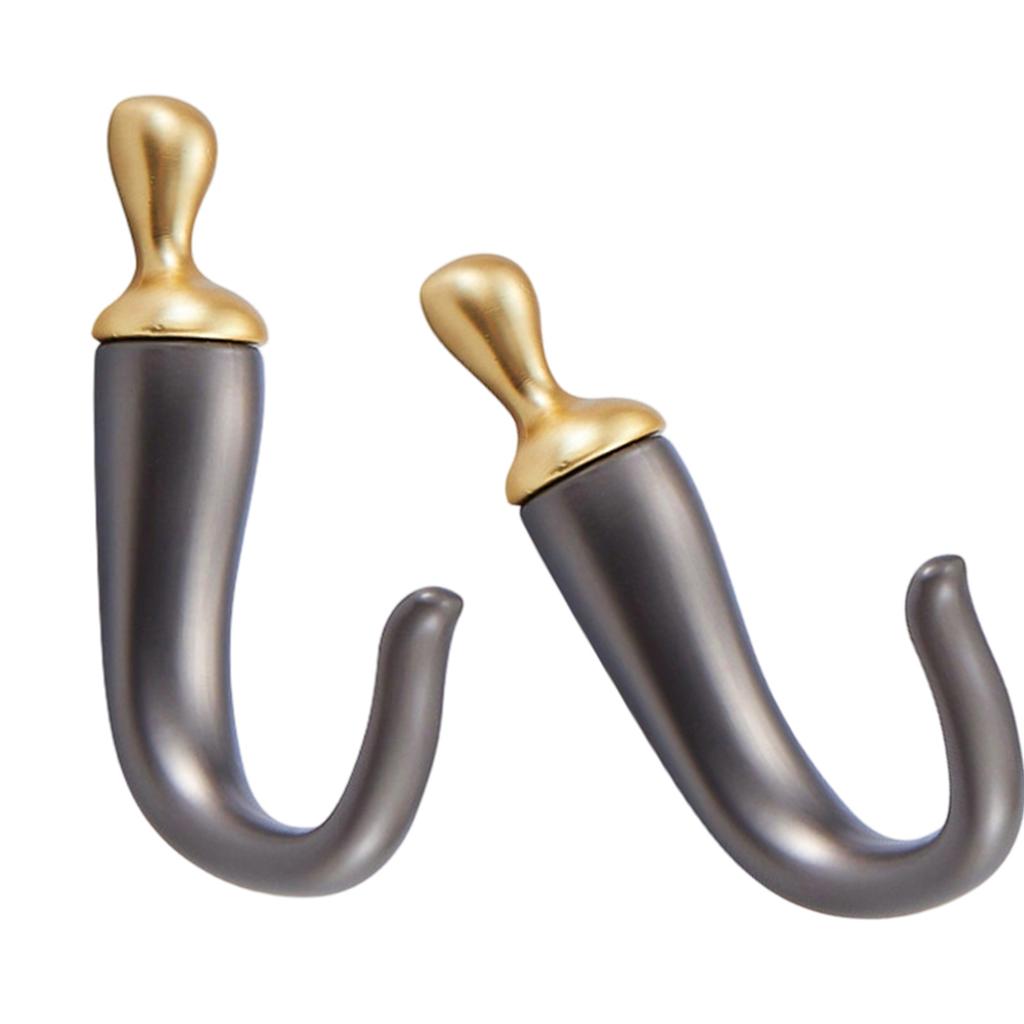 Practical Chili Wall Mount Hook For Keys Jackets Hats Storage Zinc Alloy Decorative Practical Hanger For Home