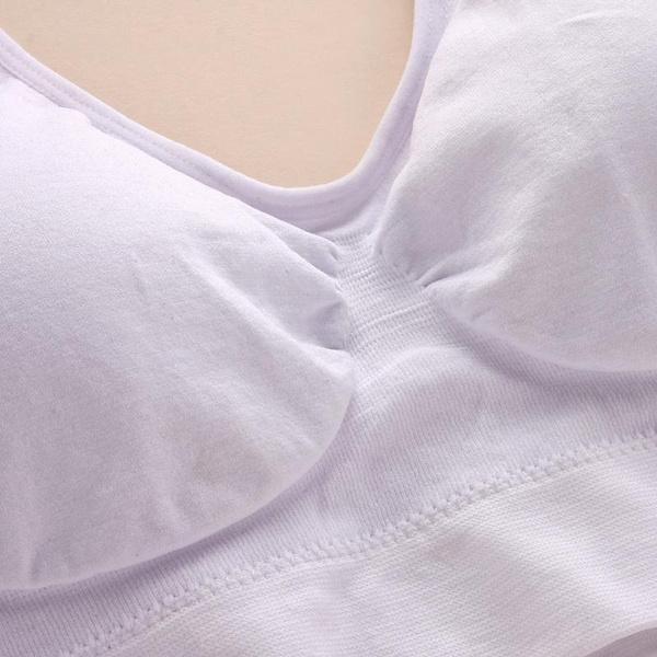 3pcs Women's Sports Bra Wirefree Yoga Bras Tank Top High Intensity Push Up Large Size S~6XL