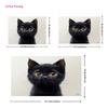 2D Cute Black Kitten Backdrop Pet Lovers Photography Decoration