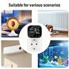 WIFI Thermostat Socket Multi-Function Temperature Controller Outlet with Timer Switch Sensor Probe Heating Cooling Switch