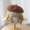JK Lolita Japanese Childlike and Cute Kawaii Dog Ears Yellow Hat Pompoms Accessories Cosplay Hair Accessories Women Girls byHapp