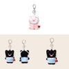 Cat Plush Pajamas Keychain Stuffed Doll Toy Backpack Pendant Gift Decoration