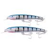 1 pièce 28.8g 43.8g Leurres de Pêche Minnow Appâts Durs Artificiels Wobblers Matériel Pesca Carpe Brochet Doré Pêche en Mer Hameçons