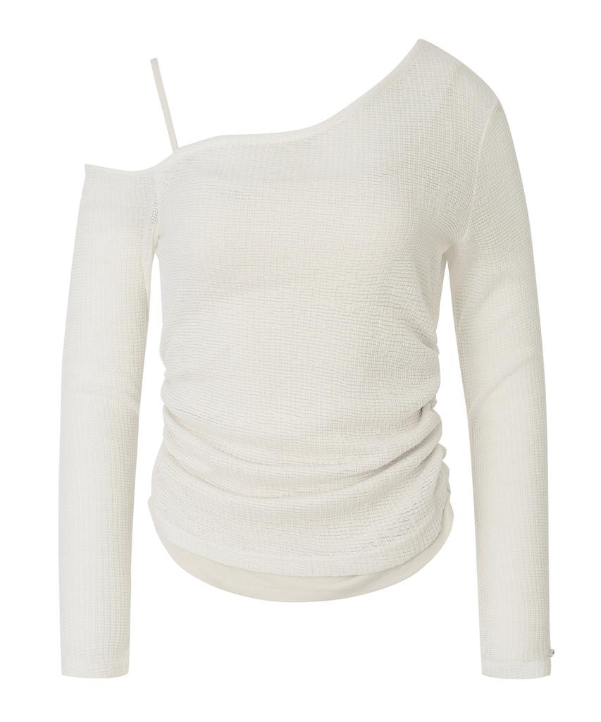 ZEROPLANET Sherry Layered Knit [Ivory]