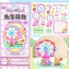 Reusable 3D Crystal Stackable Stickers Funny Cartoon Embossed Decals DIY Decals  Phone Decor