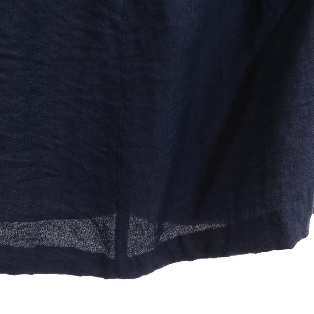 BLUE LABEL CRESTBRIDGE French sleeve one piece 38 Navy Women Used
