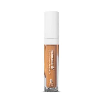 Glow Natural Hydrating All Skin Type Liquid Full-Coverage Concealer With Vitamin C & Turmeric For 100% Spot Coverage - 03 Nude Glow - 6 Ml