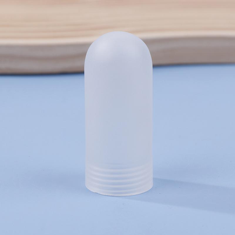 Tubular G9 Clear Glass Cover Threaded Neck Lamp Shade Replacement Sturdy Glass Protectant Tube Frost Cover For G9 Bulb