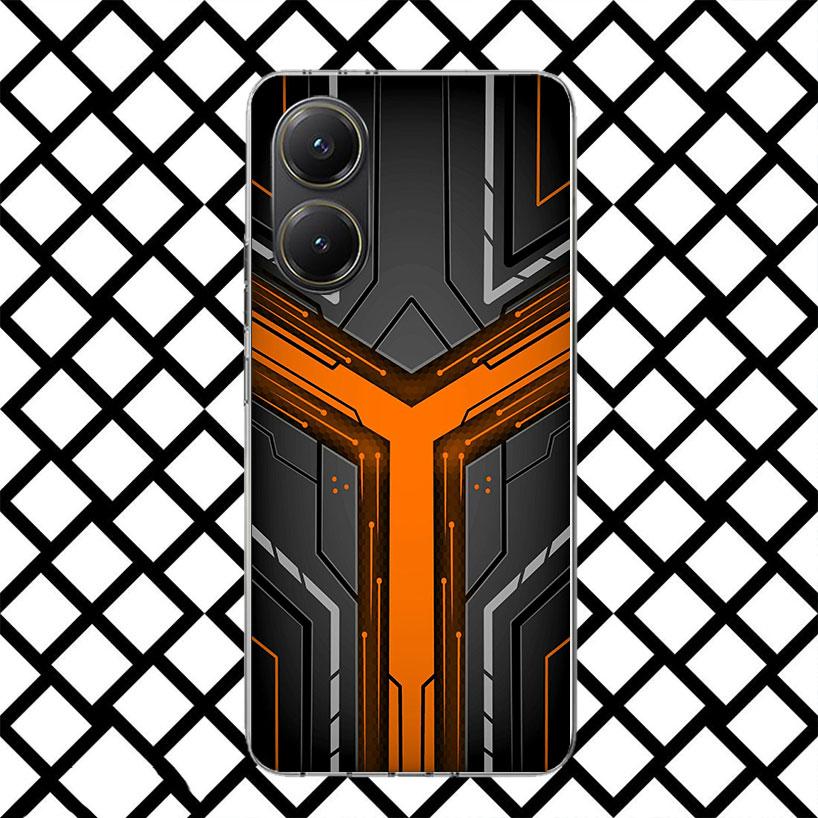 Hacker Creative Mecha Phone Case for Xiaomi Poco F7 Ultra X7 X6 X5 Pro X4 Gt M8 M7 Redmi 15 15C 13 13C 12 12C Soft Cover Fundas