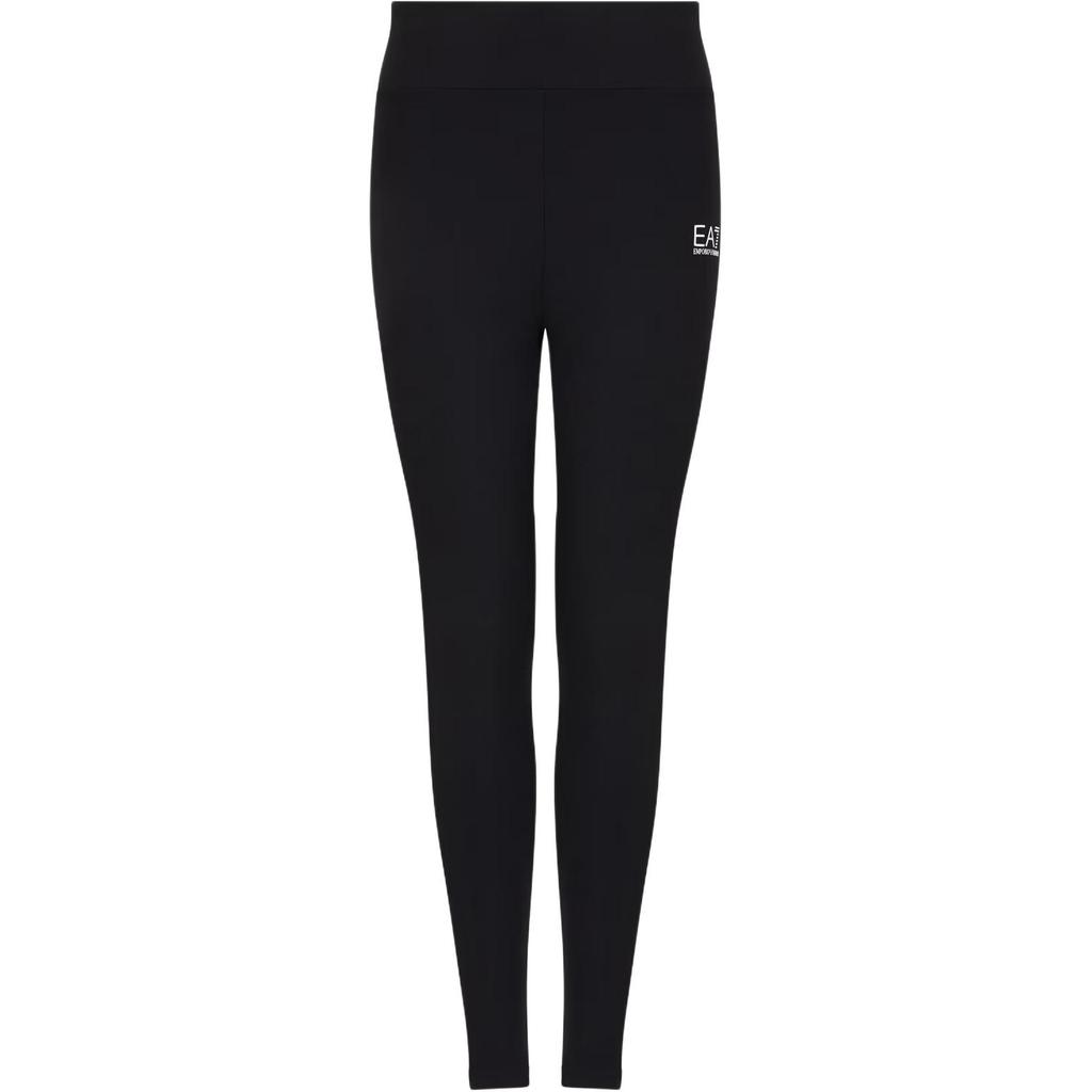 Emporio Armani EA7 Elastic Waist Logo Leggings Women leggings Black 7W000232-AF12625-UC001