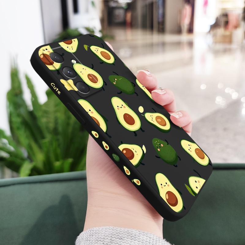 Swinging Avocado Phone Case For Samsung Galaxy A17 A07 A56 A36 A26 A16 A06 A55 A35 A25 A15 A05 A54 A34 A24 A14 A04 Silicone Cove