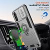 For Samsung A34 Slide Camera Lens Protector Armor Case For Samsung Galaxy A34 Magnetic Car Holder Phone Cover Coque A34 5G Cases