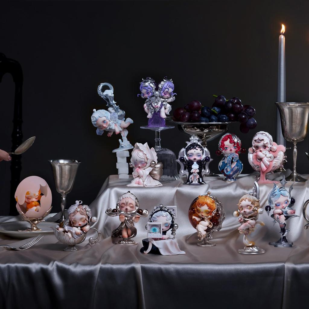 [POP MART Official Store] SKULLPANDA The Feast Begins Series [1 Piece] Skullpanda Figure Toy Model Kit Gift Fan Activity POPMA Authentic