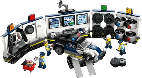 LEGO City Police Car Custom Shop 60457, Toy Blocks, Boys and Girls, Ages 6 and Up, Domestically Distributed
