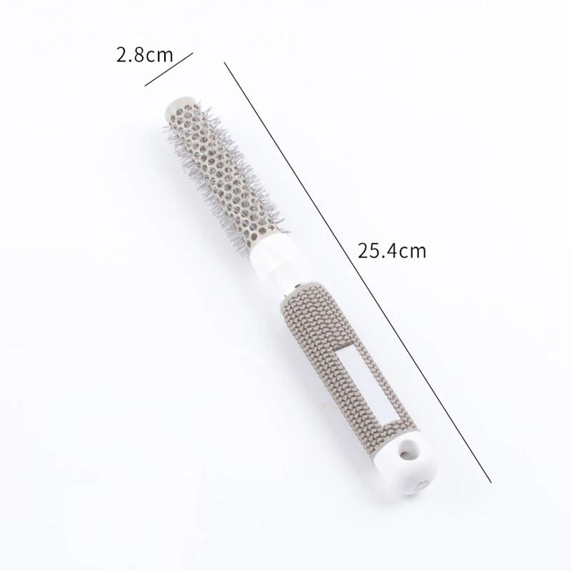 5 Size Ceramic Ion Hair Brush Nano Hairbrush Thermal Ceramic Ion Round Comb Hairdressing Hair Salon Styling Drying Curling