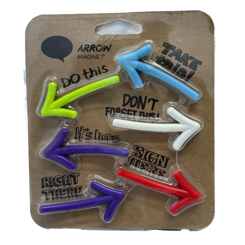 

Creative, cute and fun arrow shaped refrigerator magnets 3D message board magnet magnets photo wall refrigerator decorations