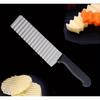 Potato Cutter Potato Chip Cutter Stainless Steel Serrated Blade