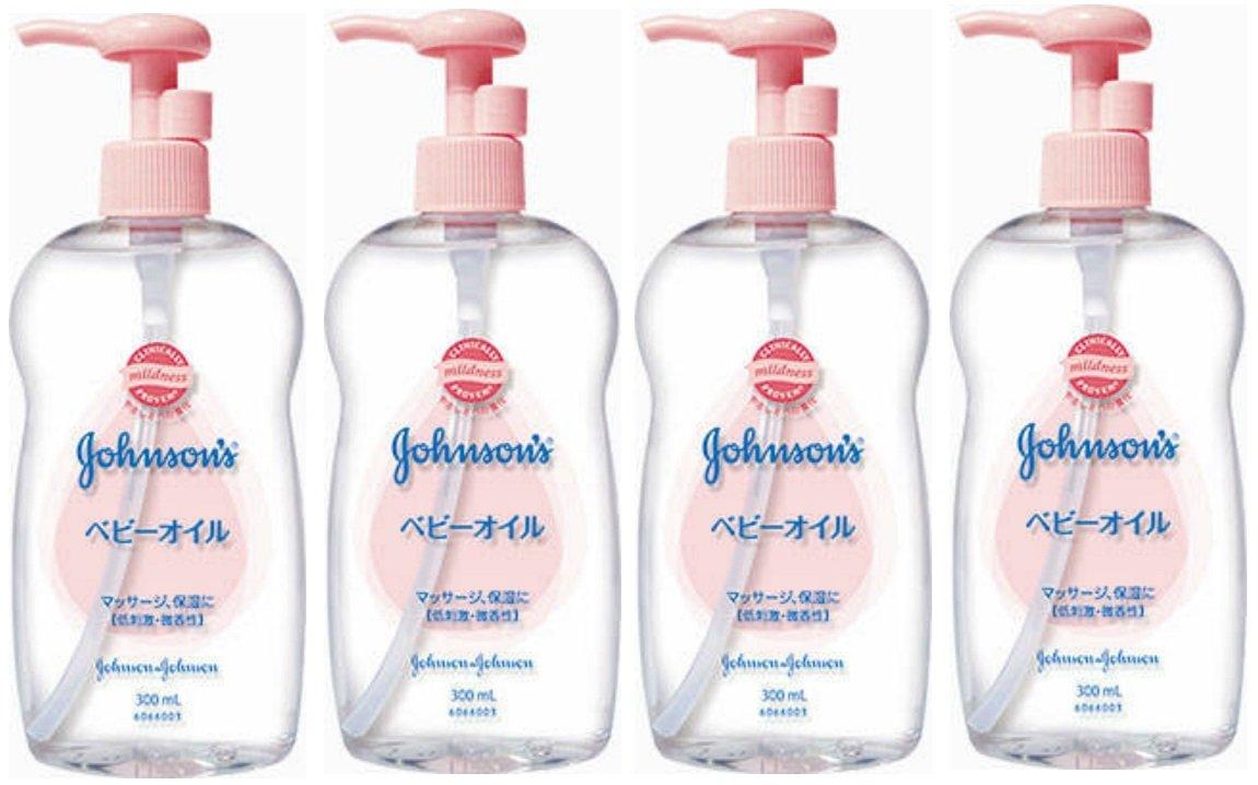 

Johnson Baby Oil Slightly Scented 300mL x 4 pieces [Bulk Purchase]