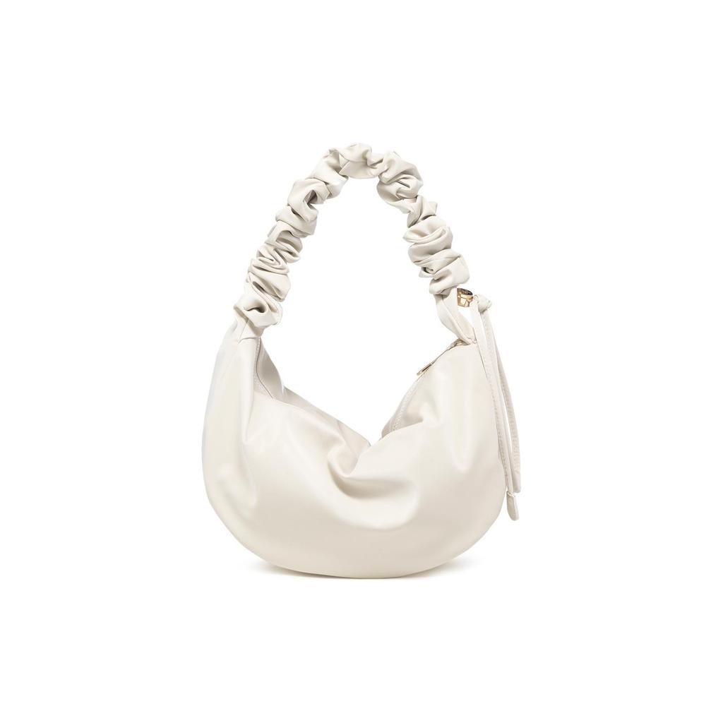 New CARLYN Artificial Leather One Shoulder Handbag Regular Women's Ivory H73104020I