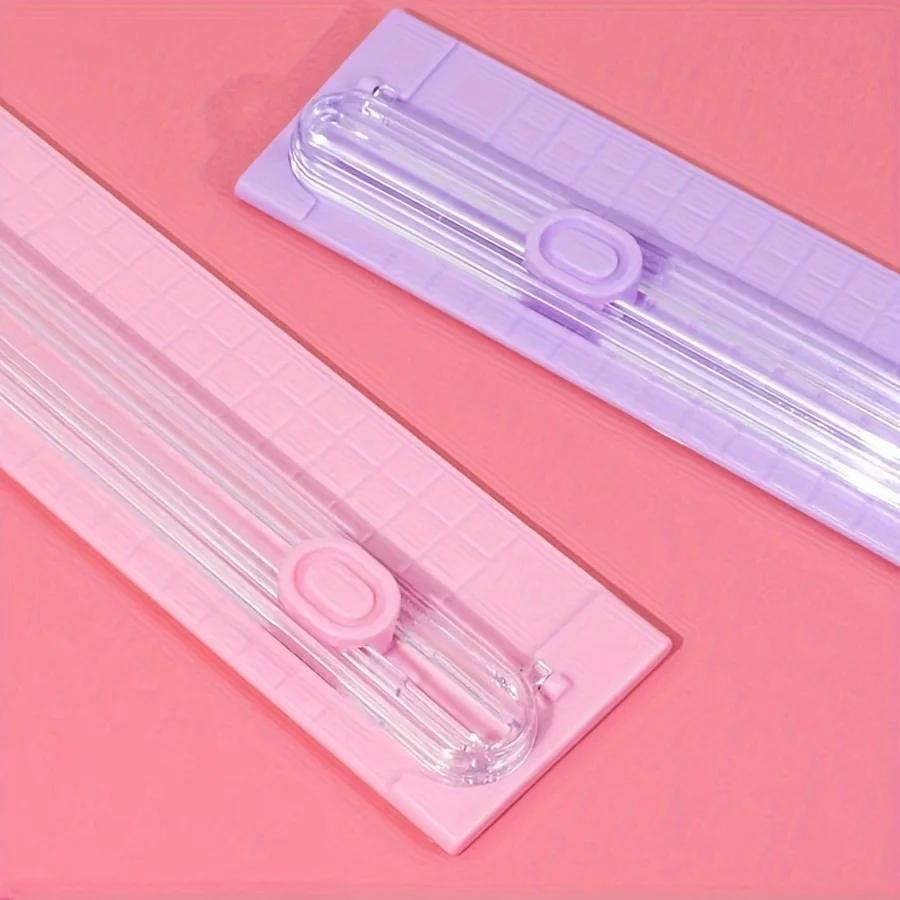 1PC Portable A3/A4 Paper Cutter Trimmer, Uncharged Manual Cutting Tool Made with Durable Plastic, School, Home, and Office Use