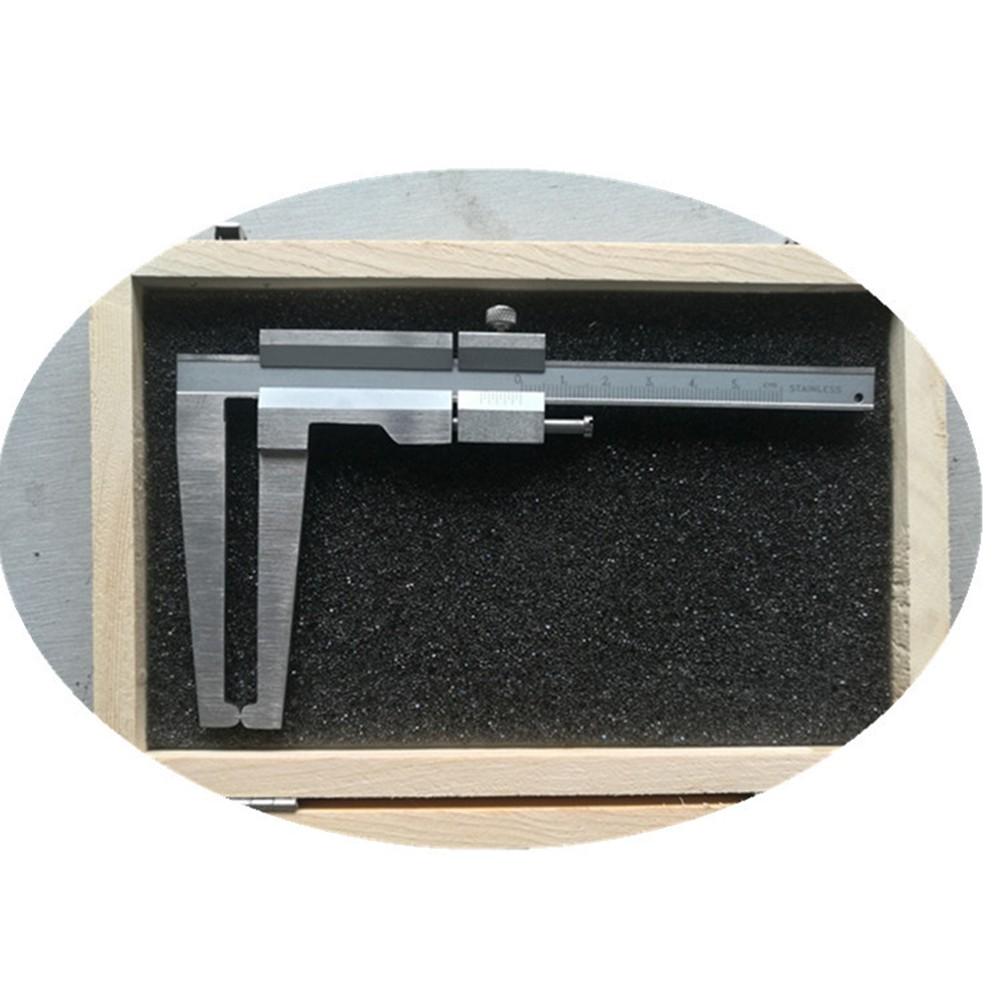 Automotive Brake Disc Measuring Tool Stainless Steel Vernier Caliper with 0.1mm Accuracy and 0-50mm Measurement Range