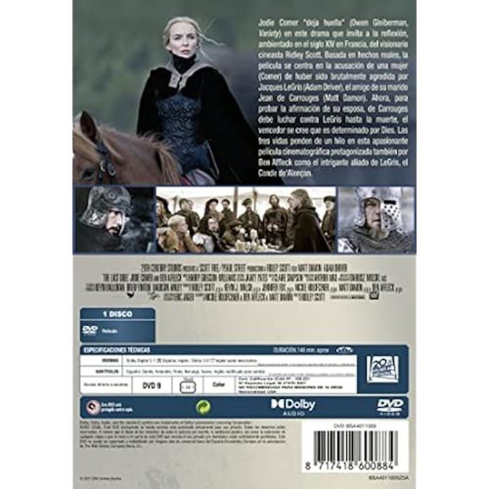 Film - the Last Duel - Import - Special Edition - Original Version - French Subtitles