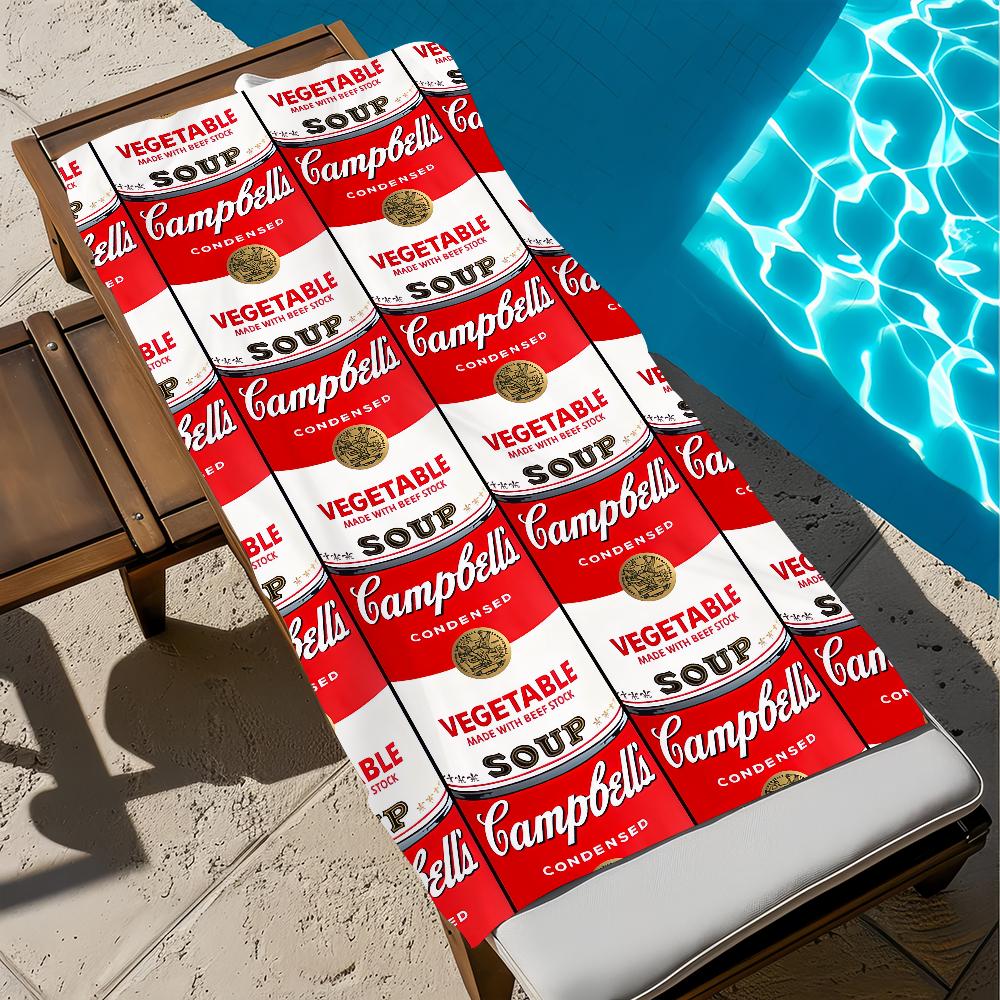 A-Andy W-Warhol ART Towel Beach Quick Dry Soft Pool Towels Gift for Travel Gym Shower Camping sports