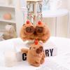 Plush Capybara Entertaining Toy With Ideal For Children Gift And Room Decoration