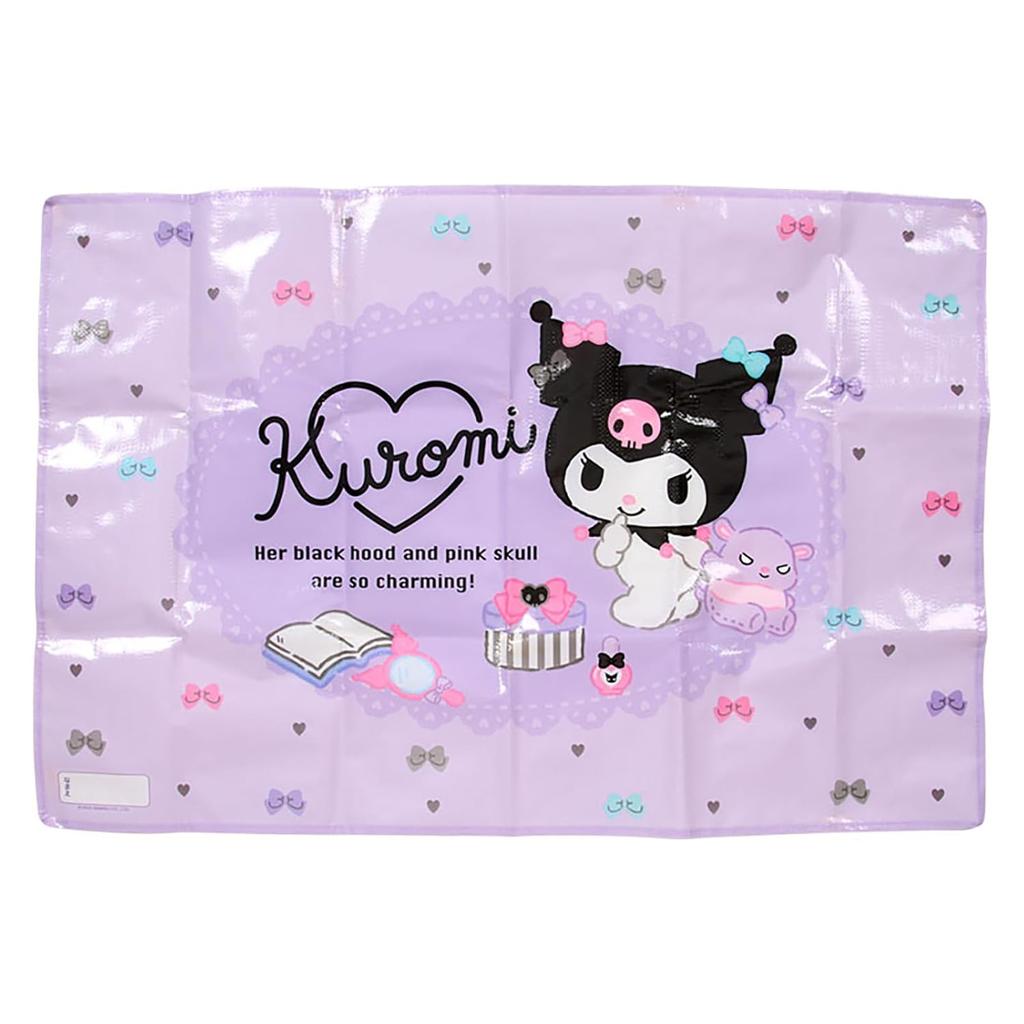 Sanrio Leisure Sheet Kuromi PP Single Size Storage Bag Name Space Excursions Picnics 604275