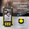 4.5 inch 2.0 MP Bore Scope Snake Camera IP68 Sewer Pipe Drain Inspection Camera IPS Screen Dual Lens Industrial Endoscope