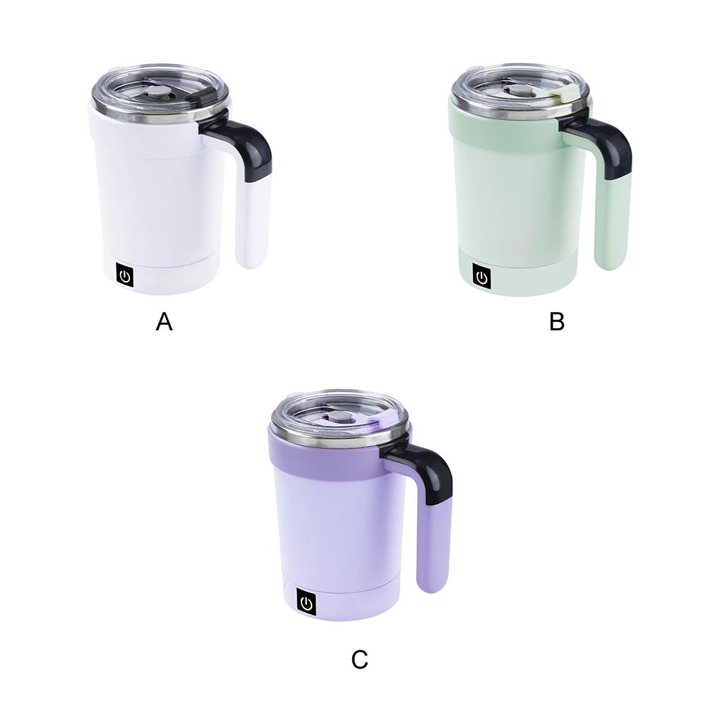 Portable Size Self Stirring Mug Durable Insulated Technology USB Charging Automatic Magnetic Cup