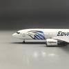 B737 Egypt Air Plane Model Toy 47cm Passenger Aircraft W Light And Wheel Landing Gear Souvenir Plane Collected Gift By Aviation