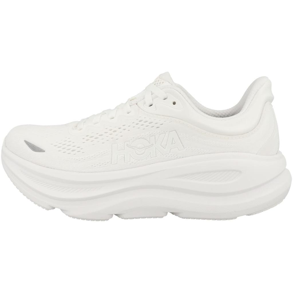 HOKA Bondi Running Jogging Shoes, Shoes, 91162012-WWH (White/Size 25.0/Women's)