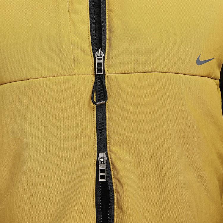 Nike THERMA FIT ADV Vests Men's Yellow Crew Neck Moderate Other FD0412-716