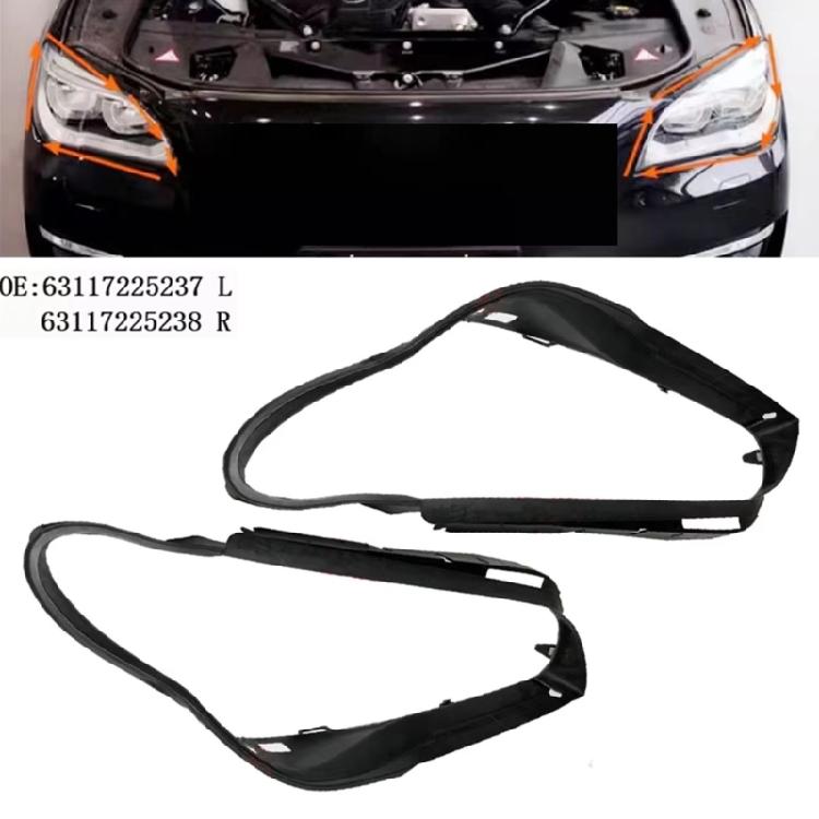 Strisce Sigillanti Fari Flessibili Robuste 63117225237 63117225238 per F01 F02 730i 740i 750i 760i 740Li 750Li 760Li